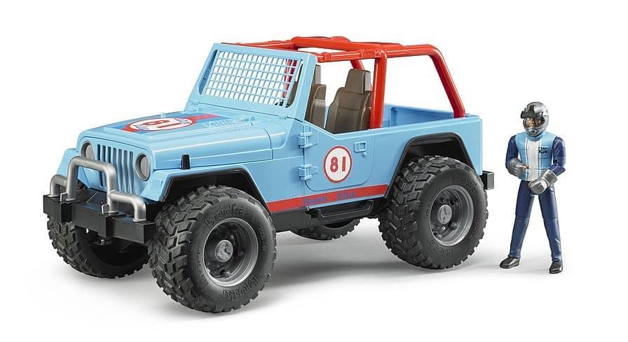 Coche De Juguete JEEP CROSS-COUNTRY Azul.- Escala 1:16 BRUDER 02541 - Imagen 1