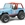 Coche De Juguete JEEP CROSS-COUNTRY Azul.- Escala 1:16 BRUDER 02541 - Imagen 1