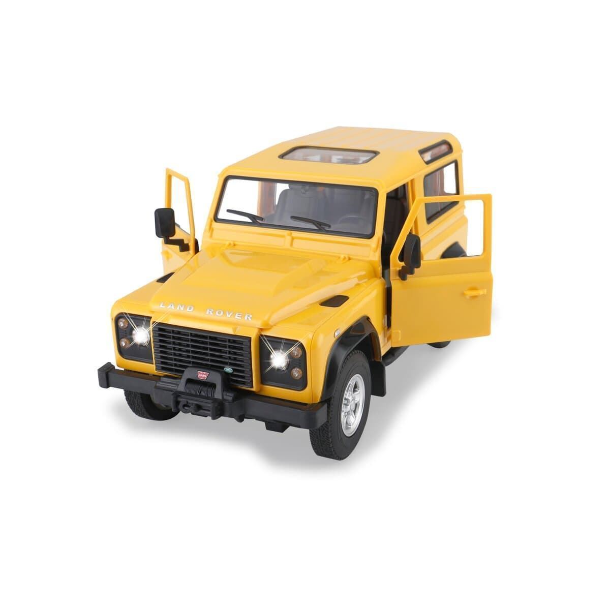 Coche De Juguete LAND ROVER DEFENDER amarillo Radio Control 1:14 403135 - Imagen 4