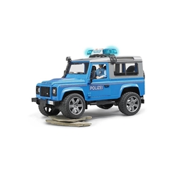 Coche De Policía De Juguete LAND ROVER DEFENDER.- Escala 1:16 BRUDER 02597 DESC. - Imagen 2
