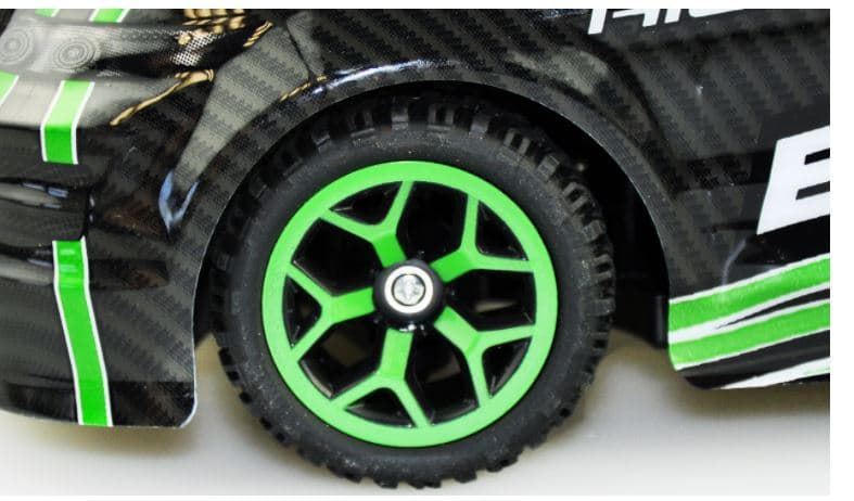 Coche de Rally AM-5 Radiocontrol 4WD Escala 1:18 verde - Imagen 6