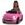 Coche Fiat 500 A Batería 12V De Juguete Rosa 460443 - Imagen 1