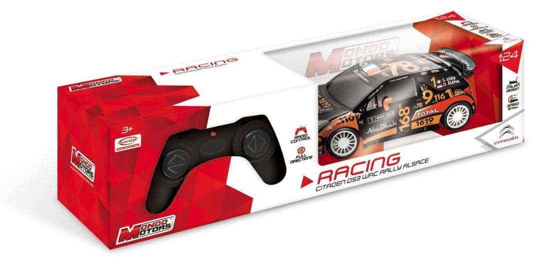 Coche Rally De Juguete RC Citroen DS3 WRC´11 63114 Mondo Motors 1:24 - Imagen 3