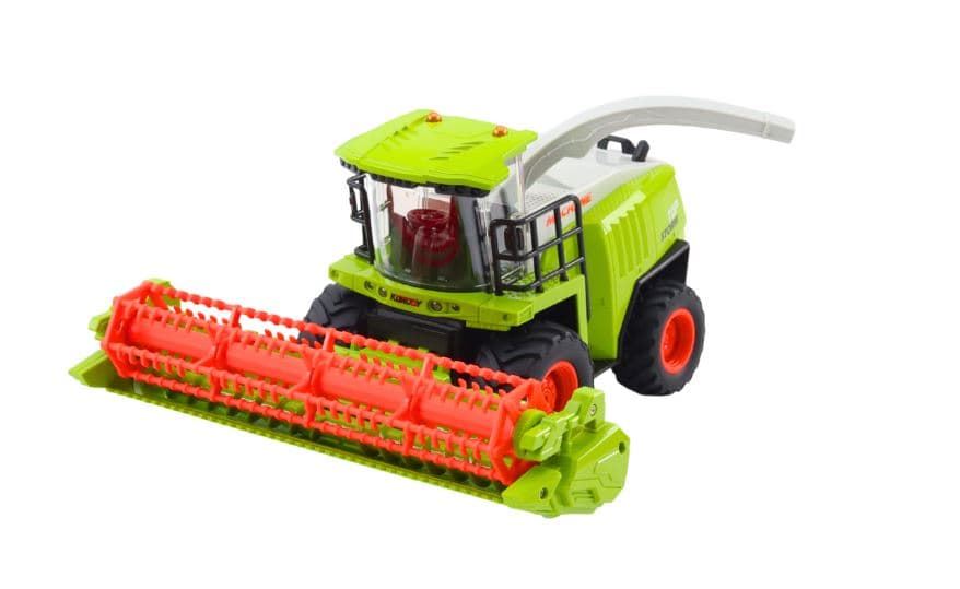 Cosechadora agrícola con cabezal de grano, control remoto RC 2.4G - Imagen 1