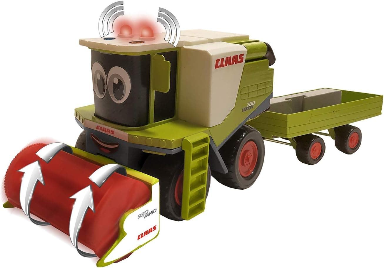 COSECHADORA CLAAS Lexion 780 con remolque tiene luz y sonido de juguete - Imagen 1