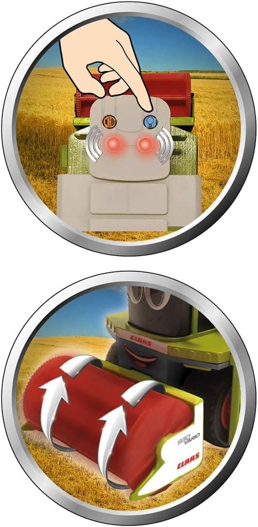 COSECHADORA CLAAS Lexion 780 con remolque tiene luz y sonido de juguete - Imagen 2