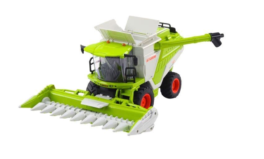 Cosechadora con cabezal de maíz 2 en 1, control remoto, efecto humo RC 2.4G - Imagen 1