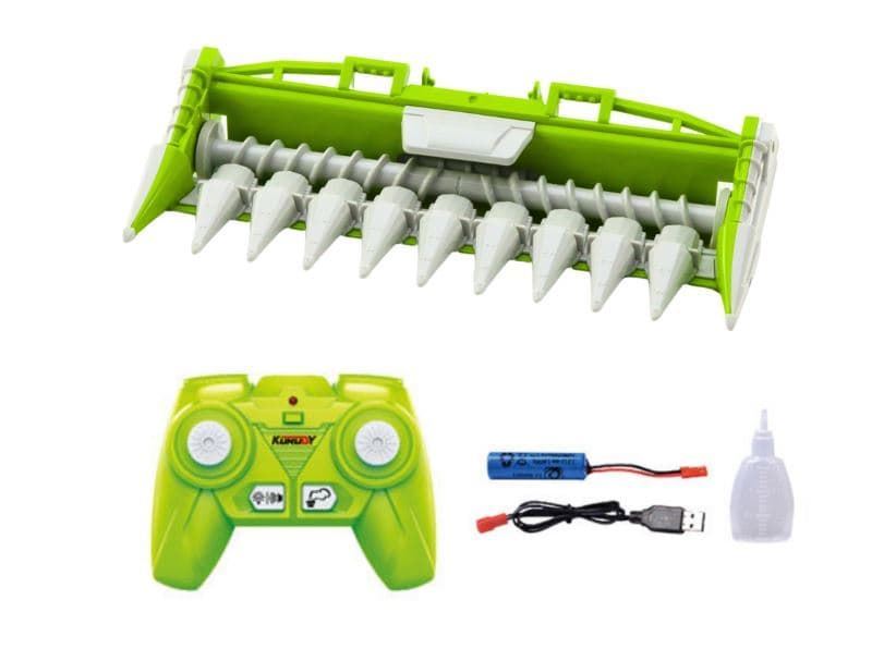 Cosechadora con cabezal de maíz 2 en 1, control remoto, efecto humo RC 2.4G - Imagen 3