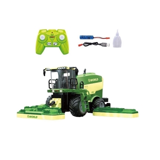 Cosechadora con segadora efecto vapor control remoto RC 2.4G - Imagen 1