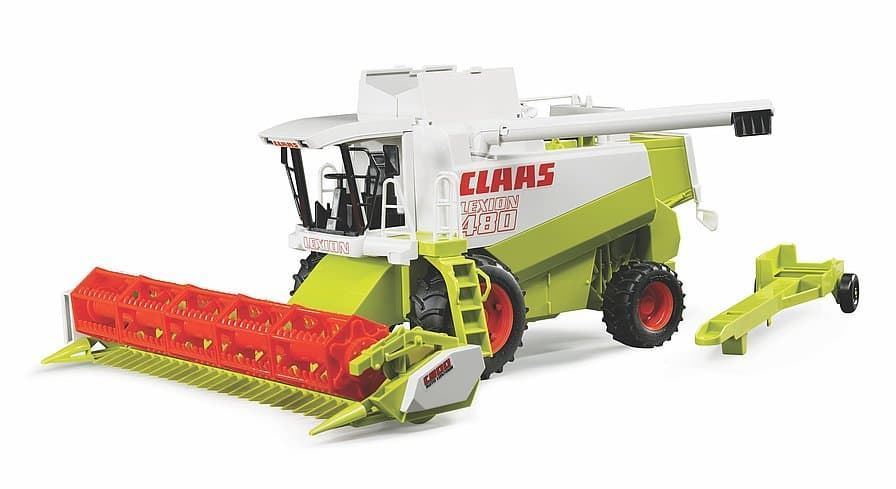 Cosechadora De Juguete CLAAS LEXION 480- Escala 1:16 BRUDER 02120 - Imagen 1