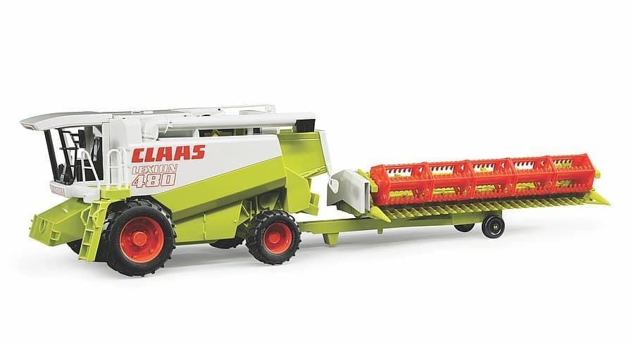 Cosechadora De Juguete CLAAS LEXION 480- Escala 1:16 BRUDER 02120 - Imagen 3