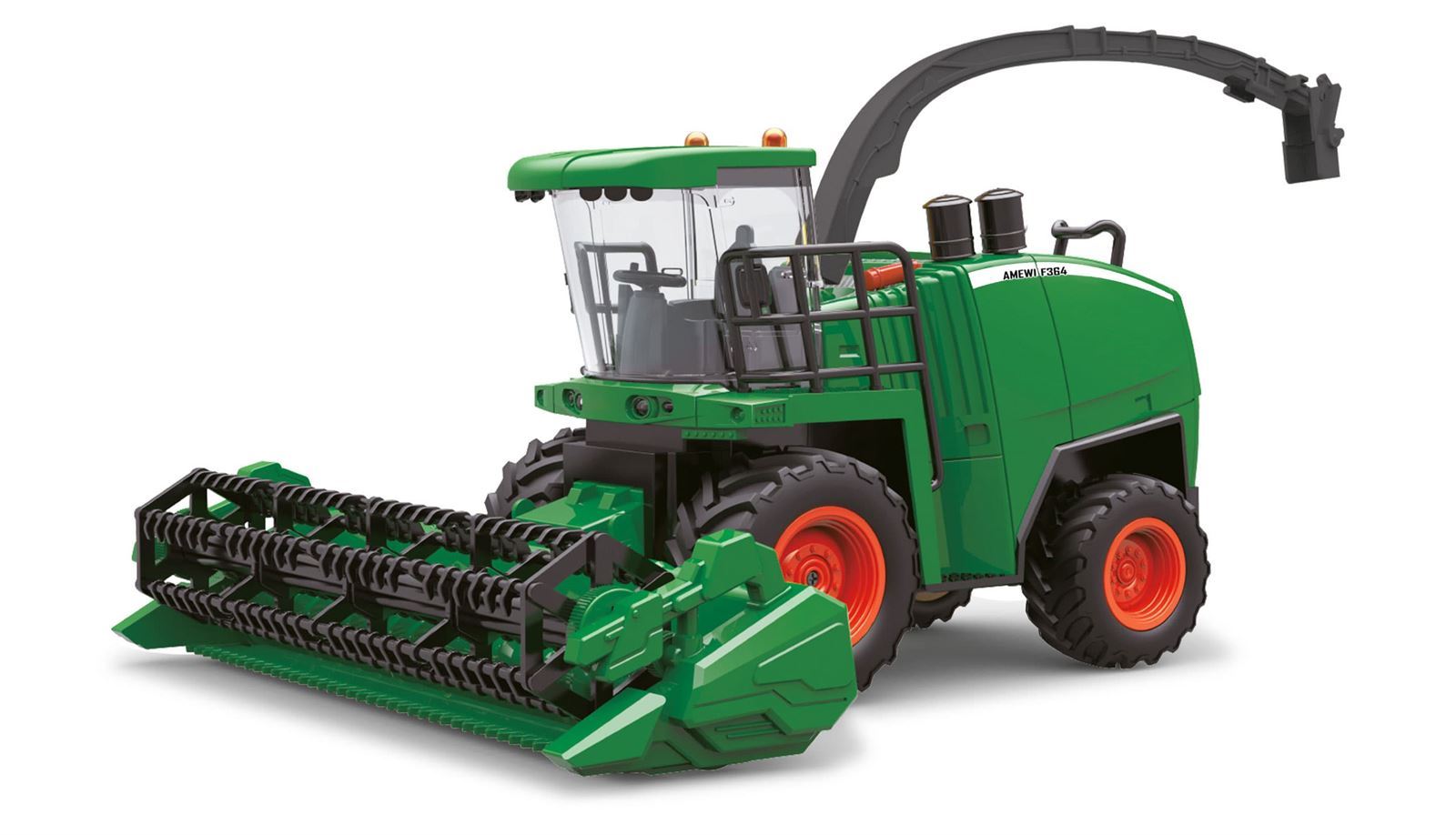 Cosechadora Radicontrol, con luz y sonido 1:24 RTR verde - Imagen 1