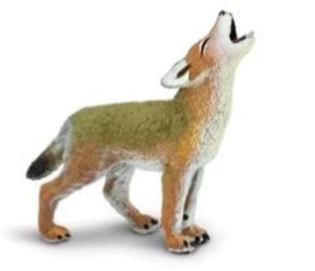 Coyote cachorro de juguete Safari - Imagen 1