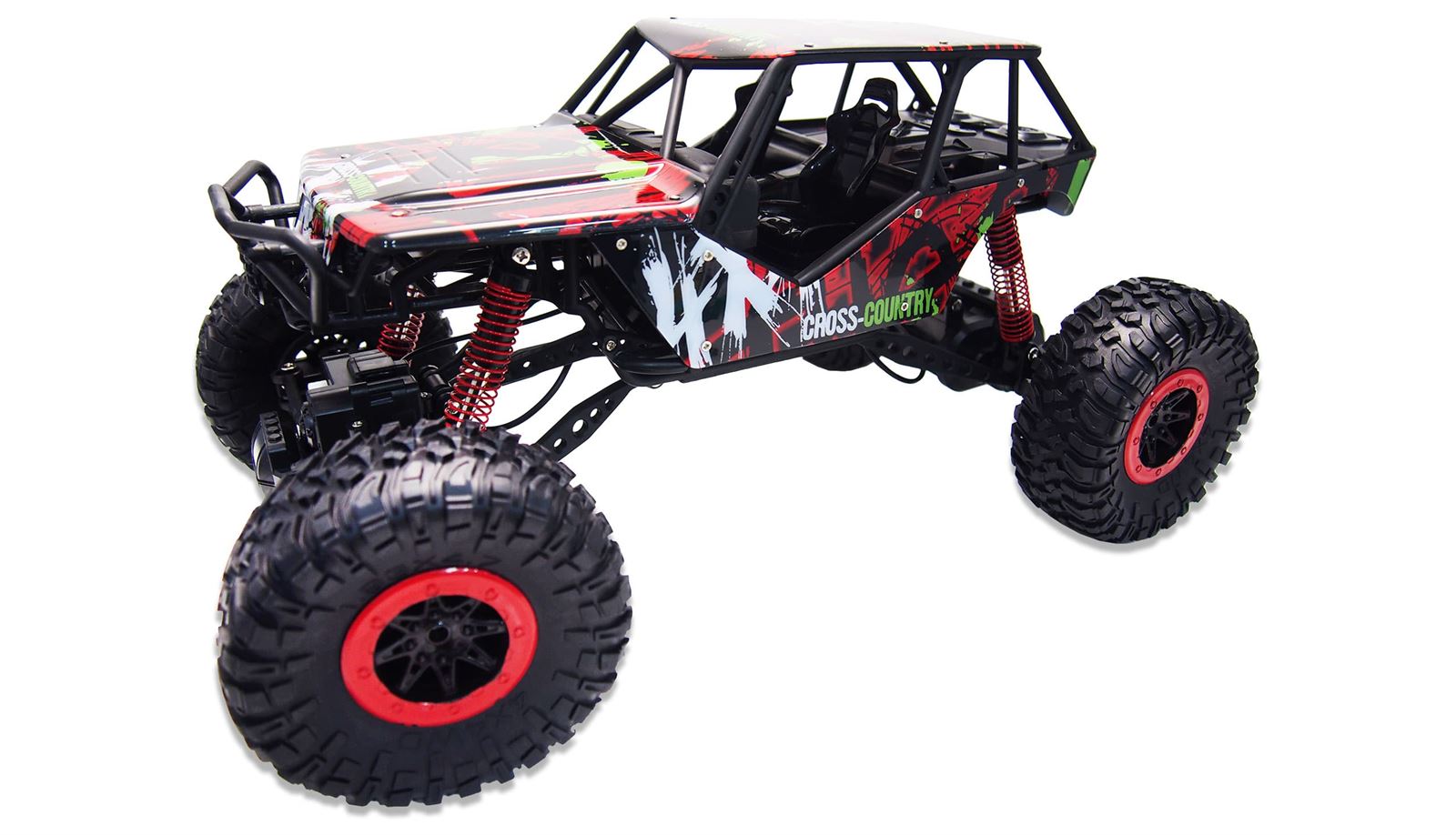 Crawler crazy rock rojo 4X4 1:10 RTR - Imagen 1