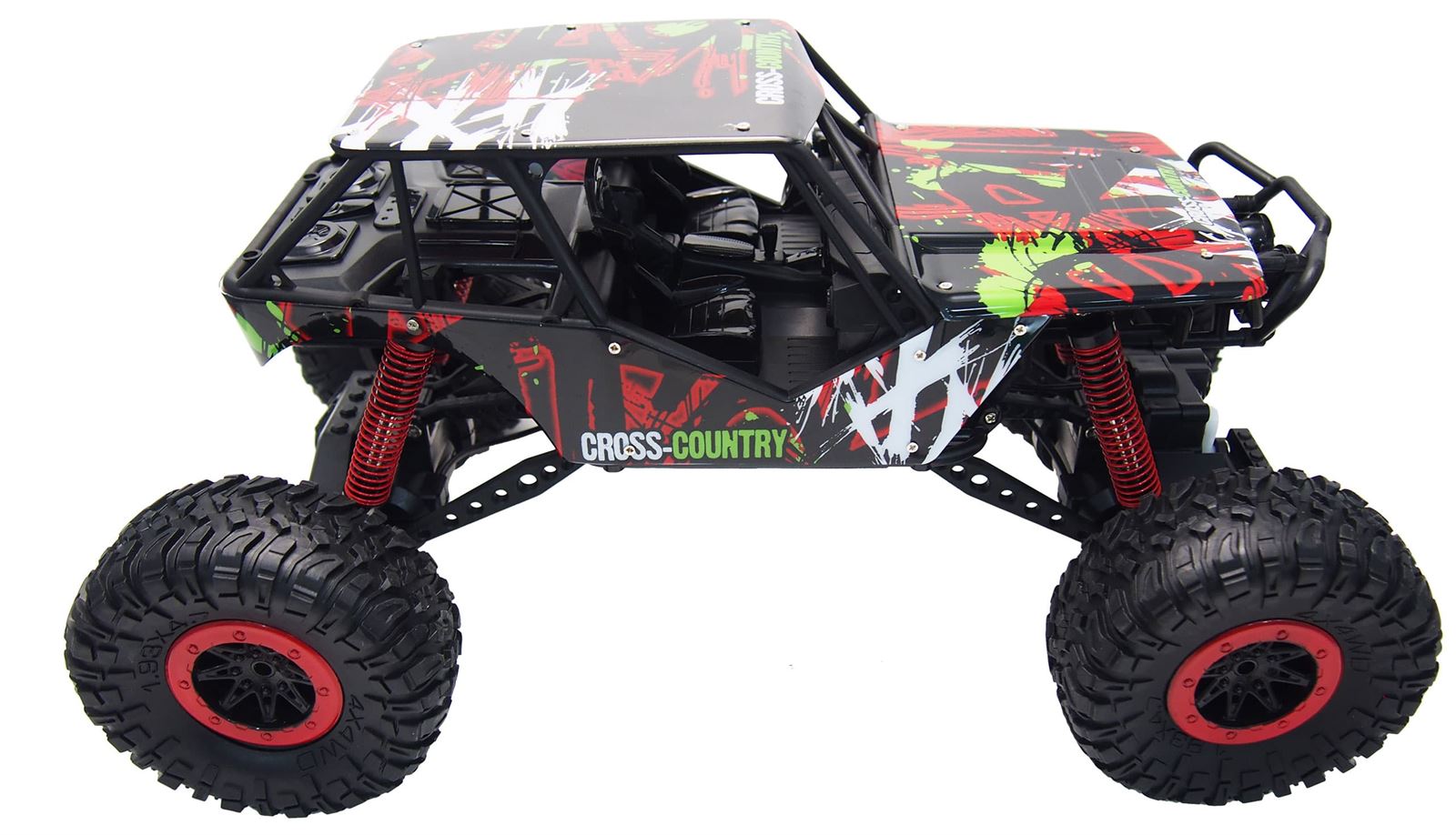 Crawler crazy rock rojo 4X4 1:10 RTR - Imagen 2