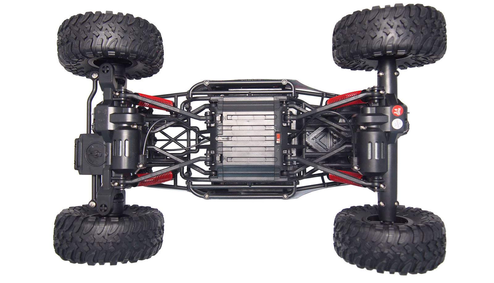 Crawler crazy rock rojo 4X4 1:10 RTR - Imagen 8