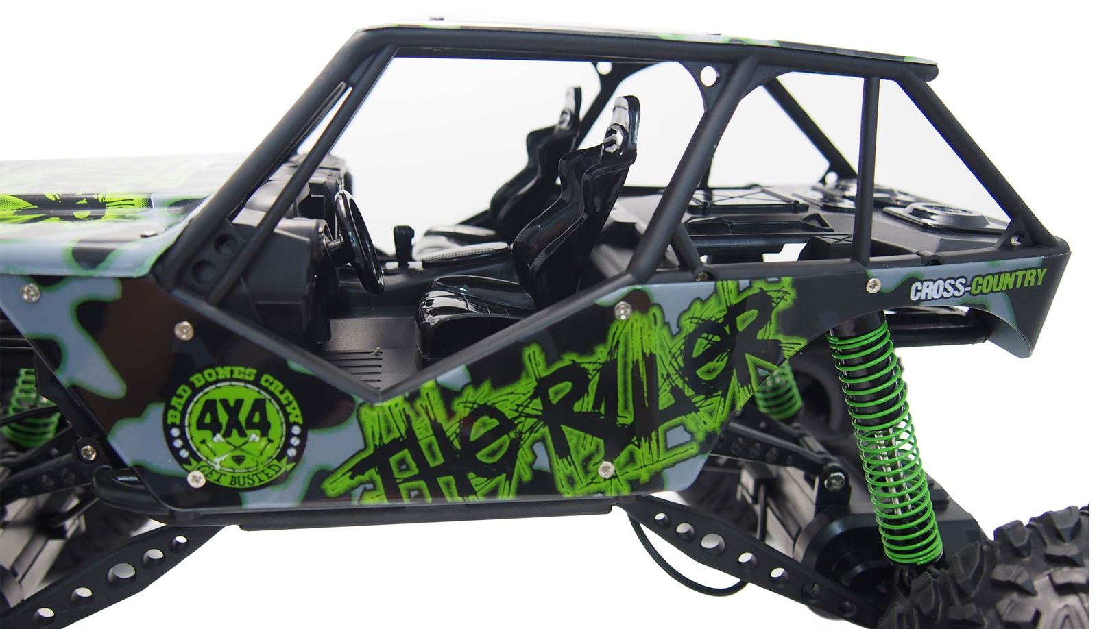 Crawler crazy rock verde 4X4 1:10 RTR - Imagen 2