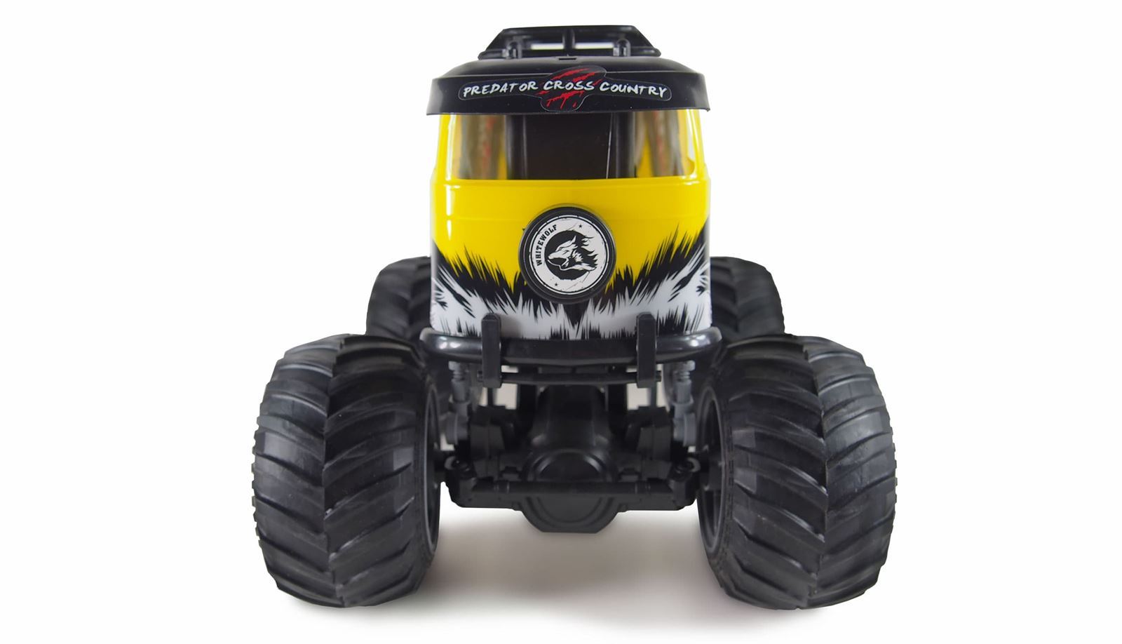 CRAZY BUS MONSTER TRUCK 1:16 RTR AMARILLO - Imagen 2