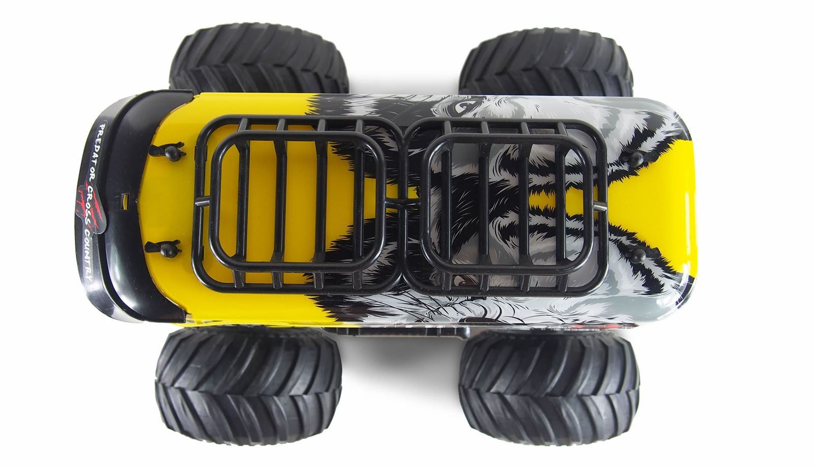 CRAZY BUS MONSTER TRUCK 1:16 RTR AMARILLO - Imagen 6