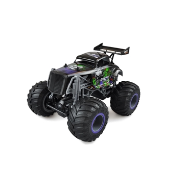 CRAZY HOT ROD MONSTER TRUCK 1:16 RTR NEGRO - Imagen 1