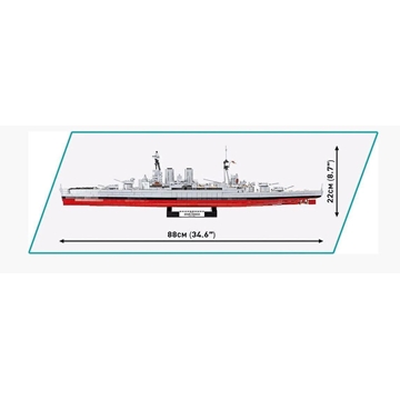 Crucero HMS Hood 2613 piezas - Imagen 2