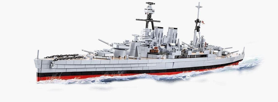 Crucero HMS Hood 2613 piezas - Imagen 3