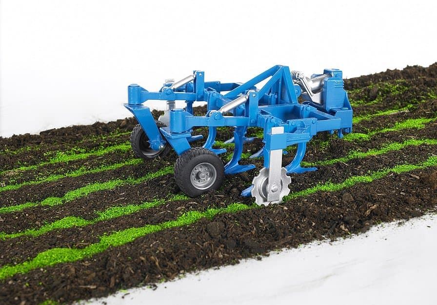 Cultivador Frontal De Juguete- Escala 1:16 BRUDER 02326 - Imagen 3