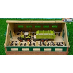 Establo de madera de juguete 1:87 Kids Globe 610492 - Imagen 1