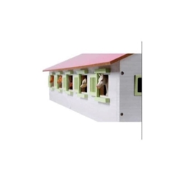 Establo De Madera Para Caballos En Rosa De Juguete Kids Globe 610188 - Imagen 2