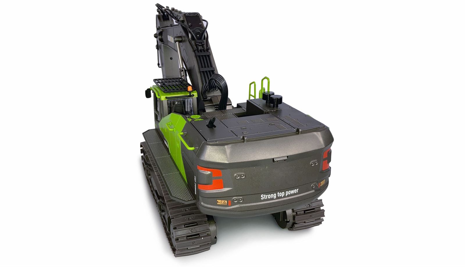 Excavadora de cadenas ACV730 V3 1:14 RTR gris-verde Radiocontrol - Imagen 2