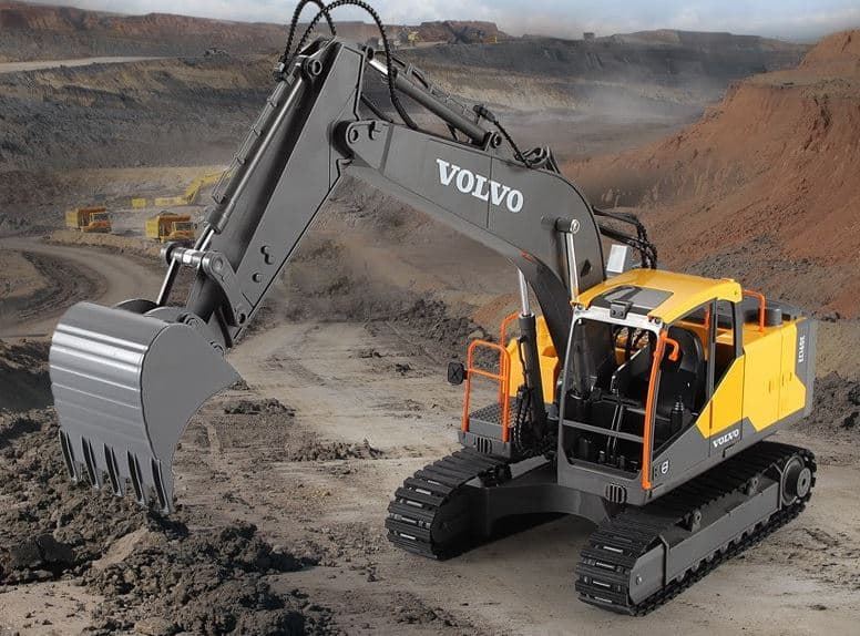 Excavadora De Orugas Volvo EC160E De Juguete Radiocontrol 1:16 - Imagen 1