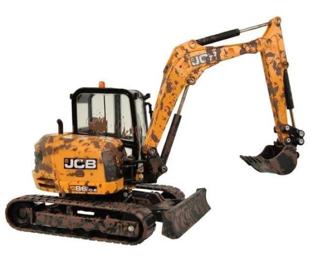 Excavadora JCB de juguete barro Britains 1:32 - Imagen 2