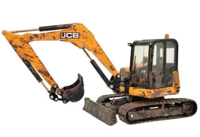 Excavadora JCB de juguete barro Britains 1:32 - Imagen 4