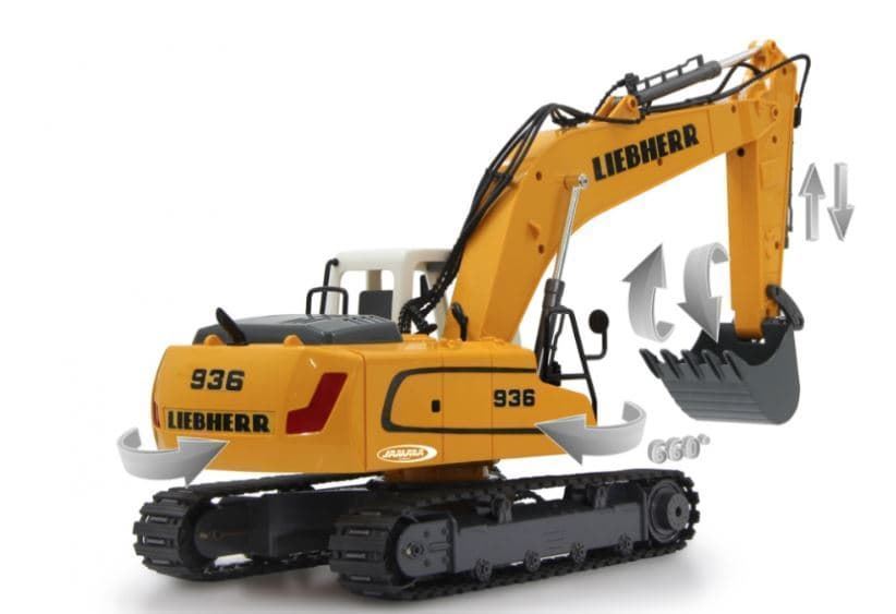 Excavadora Liebherr Radiocontrol De Juguete R936 1:20 2,4Ghz - Imagen 3