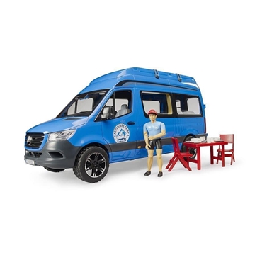 Furgoneta camper MB Sprinter con conductor de juguete BRUDER 02684 - Imagen 1