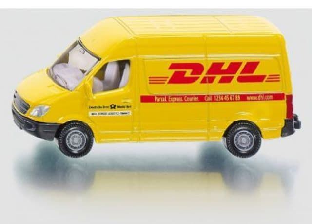 Furgoneta De Transporte DHL De Juguete Escala 1:87 SIKU 1085 - Imagen 1