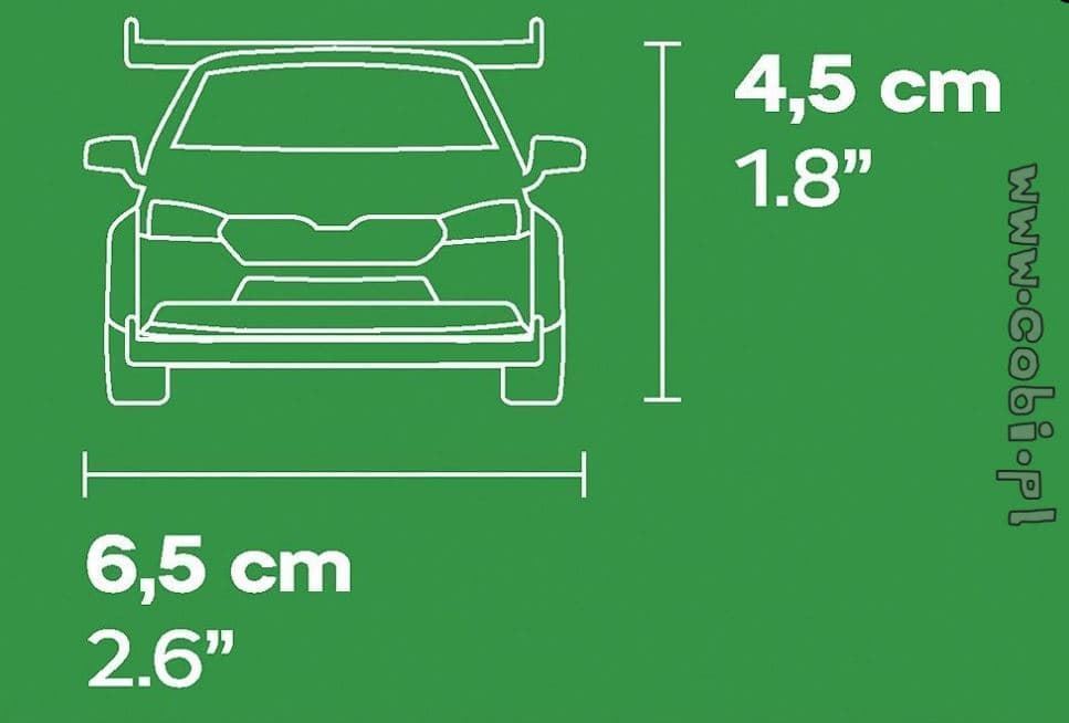 Garaje Skoda Fabia Racing R5 De Construcción Cobi 24580 - Imagen 4