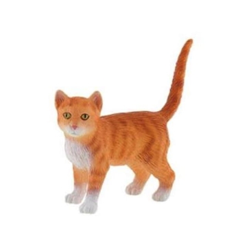 Gato Atigrado De Juguete Bullyland 66371 - Imagen 1