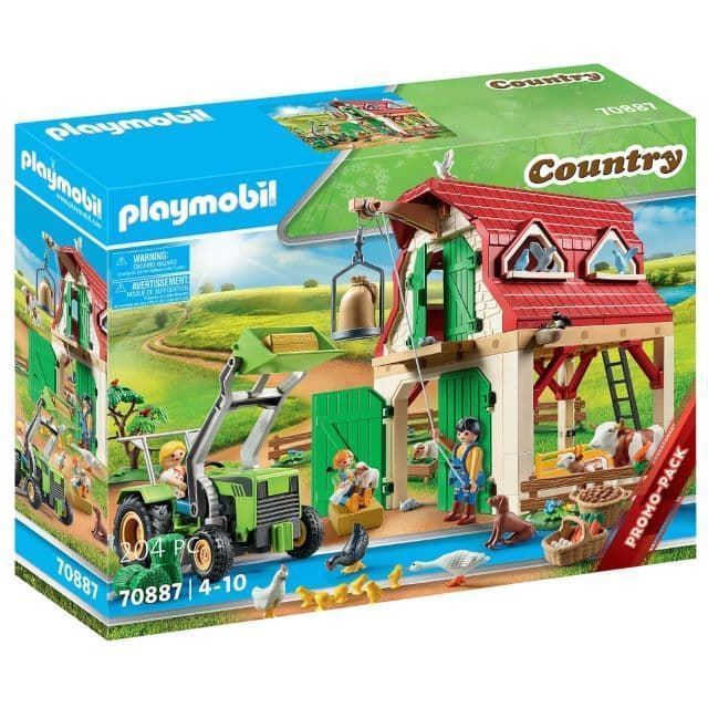 Granja de playmobil con animales de juguete 70887 - Imagen 1