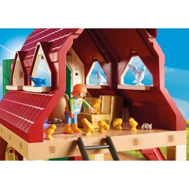 Granja de playmobil con animales de juguete 70887 - Imagen 5