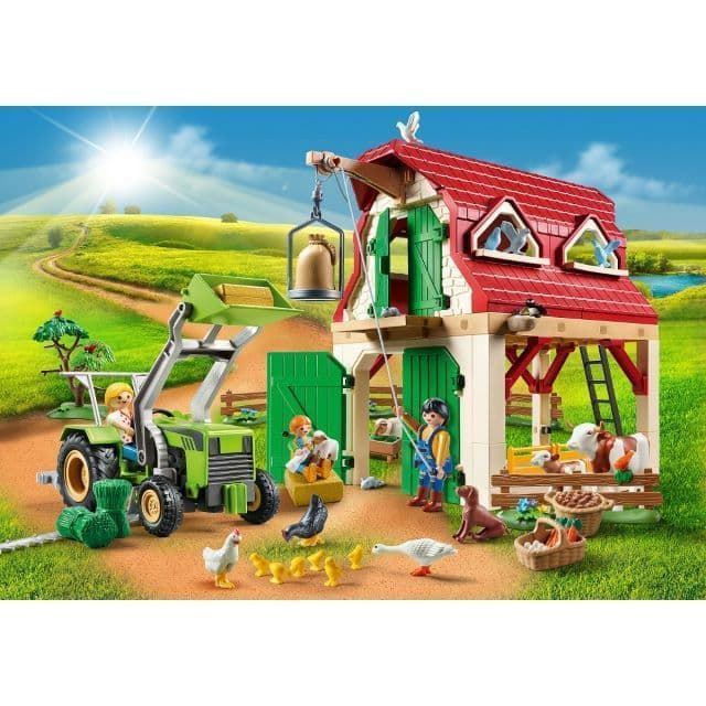 Granja de playmobil con animales de juguete 70887 - Imagen 6