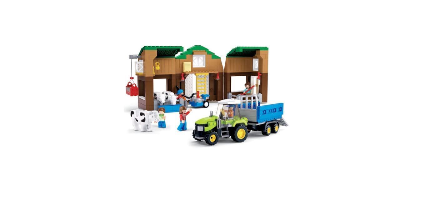 GRANJA DE VACAS DE JUGUETE SLUBAN COMPATIBLE CON LEGO M38B0561 - Imagen 1