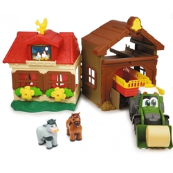 Granja Happy con tractor y animales y sonido - Imagen 2