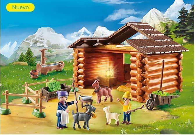 Heidi Establo Cabras Playmobil 70255 - Imagen 1