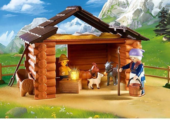 Heidi Establo Cabras Playmobil 70255 - Hobby