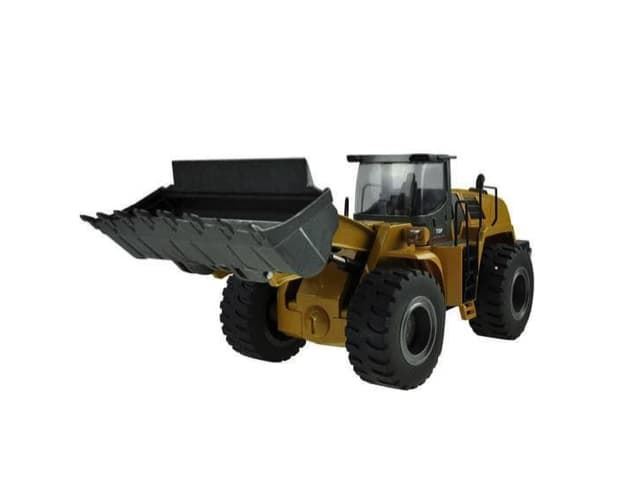 Huina Metal Wheel Loader 1:14 2.4 GHz RTR V2 Control Remoto Con Batería Recargable - Imagen 1