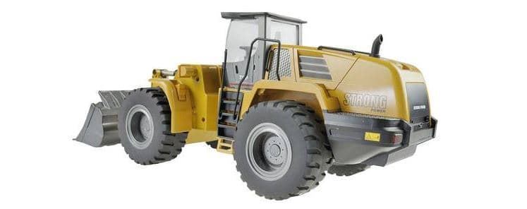 Huina Metal Wheel Loader 1:14 2.4 GHz RTR V2 Control Remoto Con Batería Recargable - Imagen 5