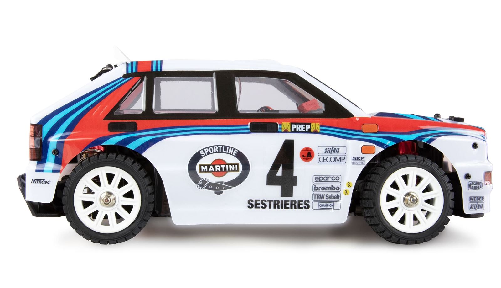 Hyper Go Lancia DElta HF integral Rally/Drift 4WD 1:14 RTR Radiocontrol - Imagen 5