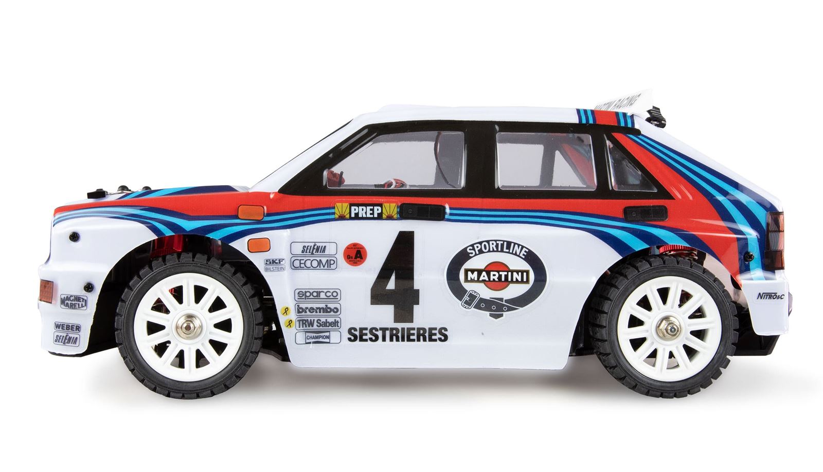 Hyper Go Lancia DElta HF integral Rally/Drift 4WD 1:14 RTR Radiocontrol - Imagen 6