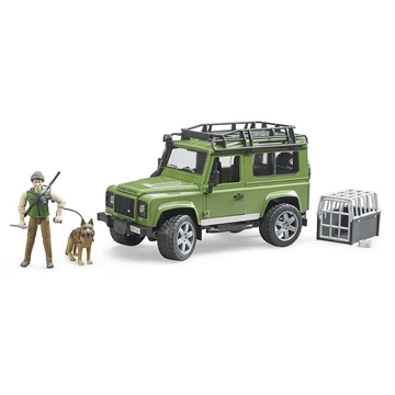 Jeep Con Perro Y Guardabosques De Juguete BRUDER 02587 - Imagen 1